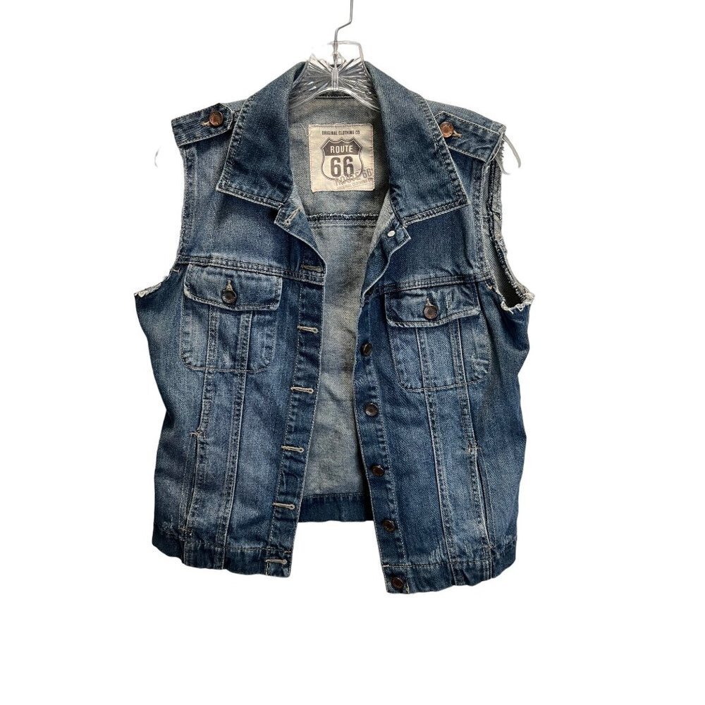 Route 66 Jean Vest size med woman’s